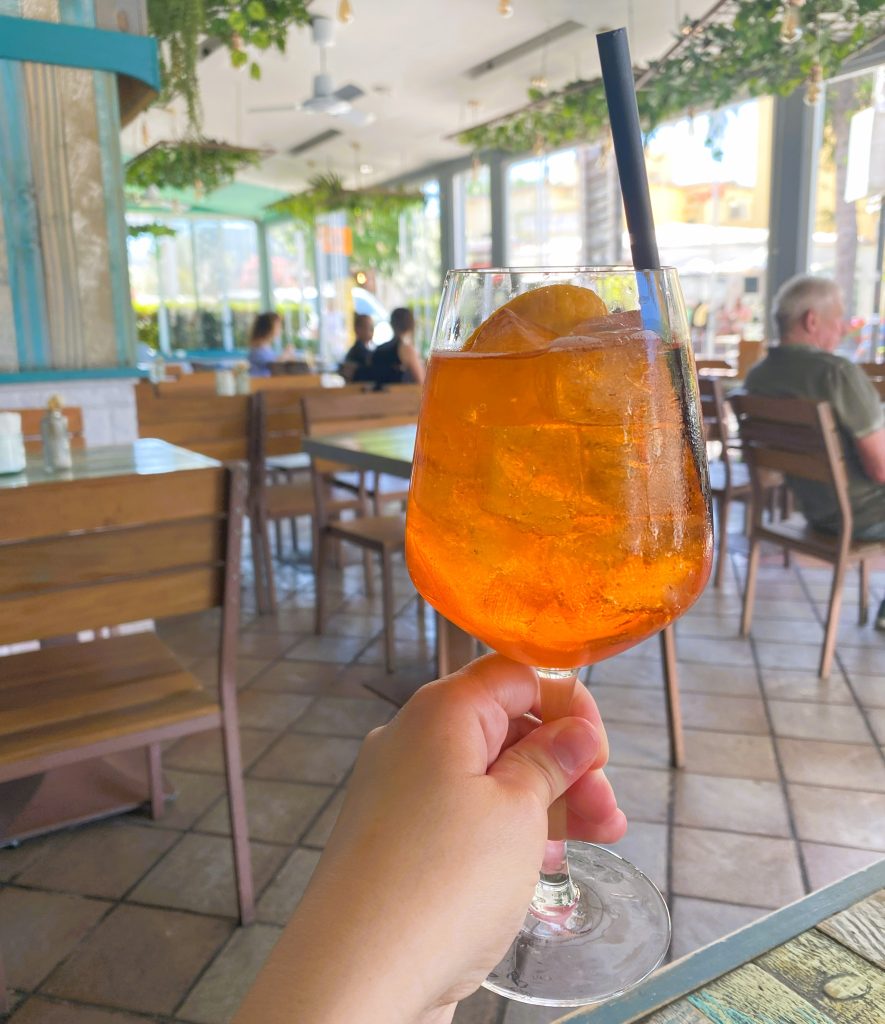Ischia Porto Italy Europe Aperol Spritz