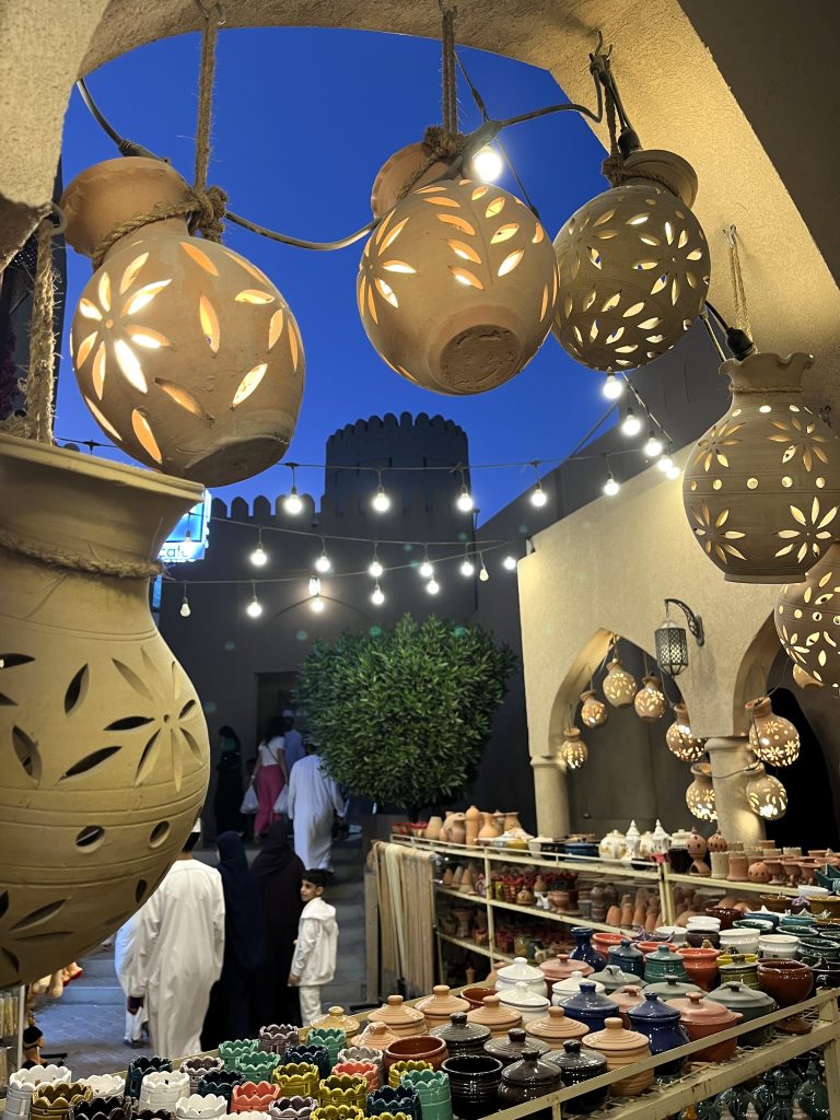 Nizwa Souq at night Oman