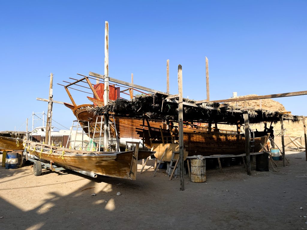 Dhow factory Sur Oman
