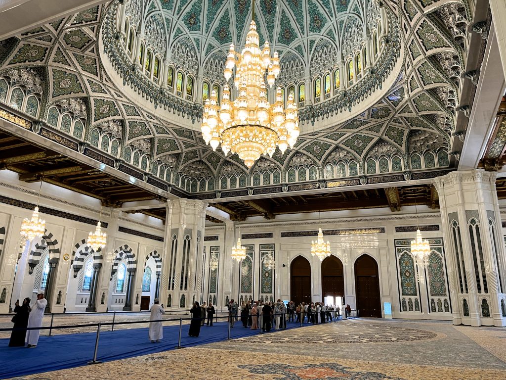 Sultan Qaboos Grand Mosque Muscat Oman