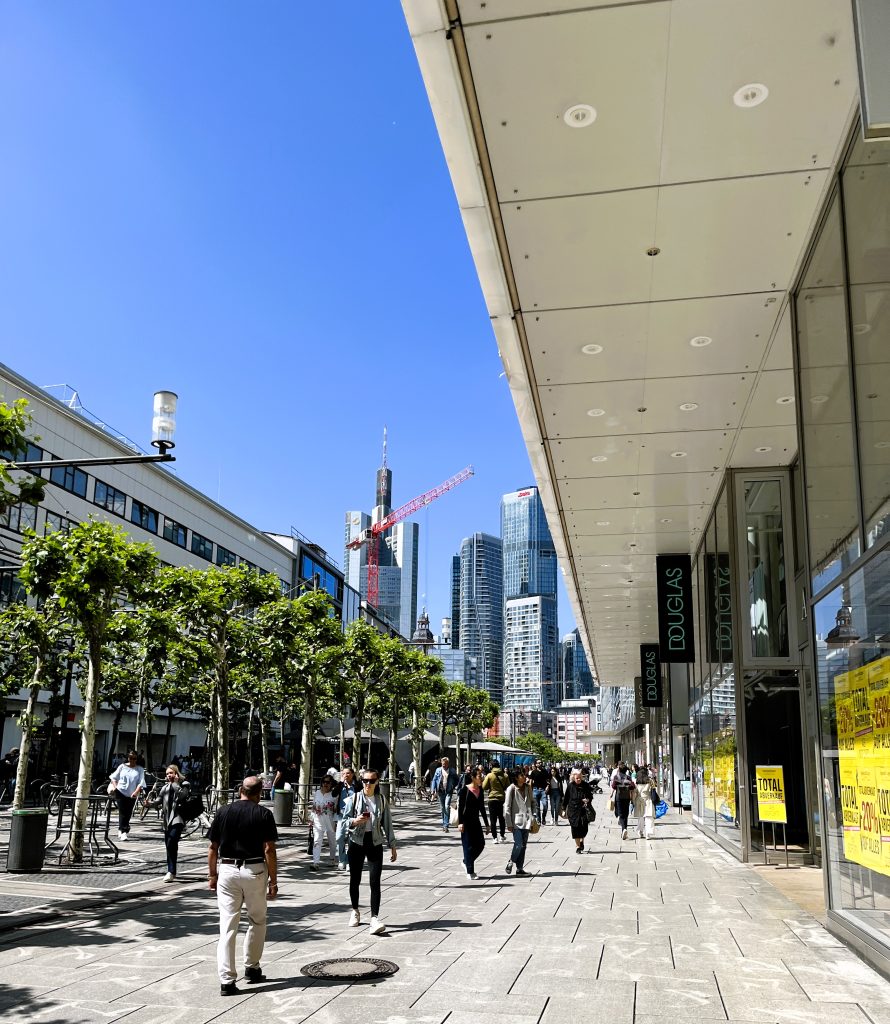 Zeil Frankfurt Germany Europe