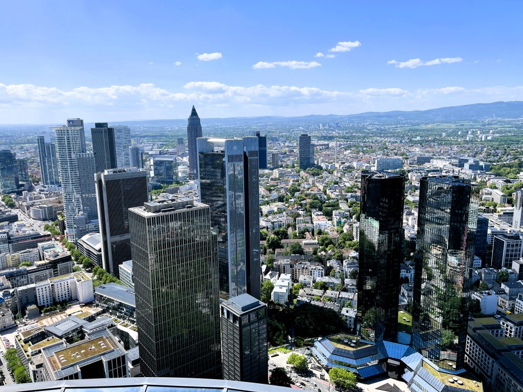 Main Tower Frankfurt Germany Europe