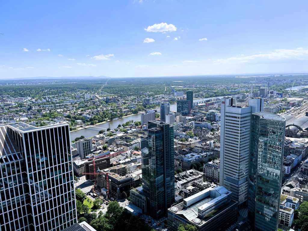 Main Tower Frankfurt Germany Europe