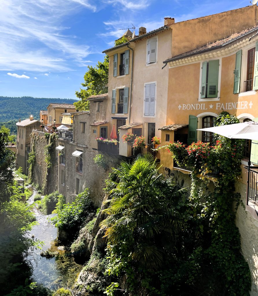 Moustiers SainteMarie Provence France Europe