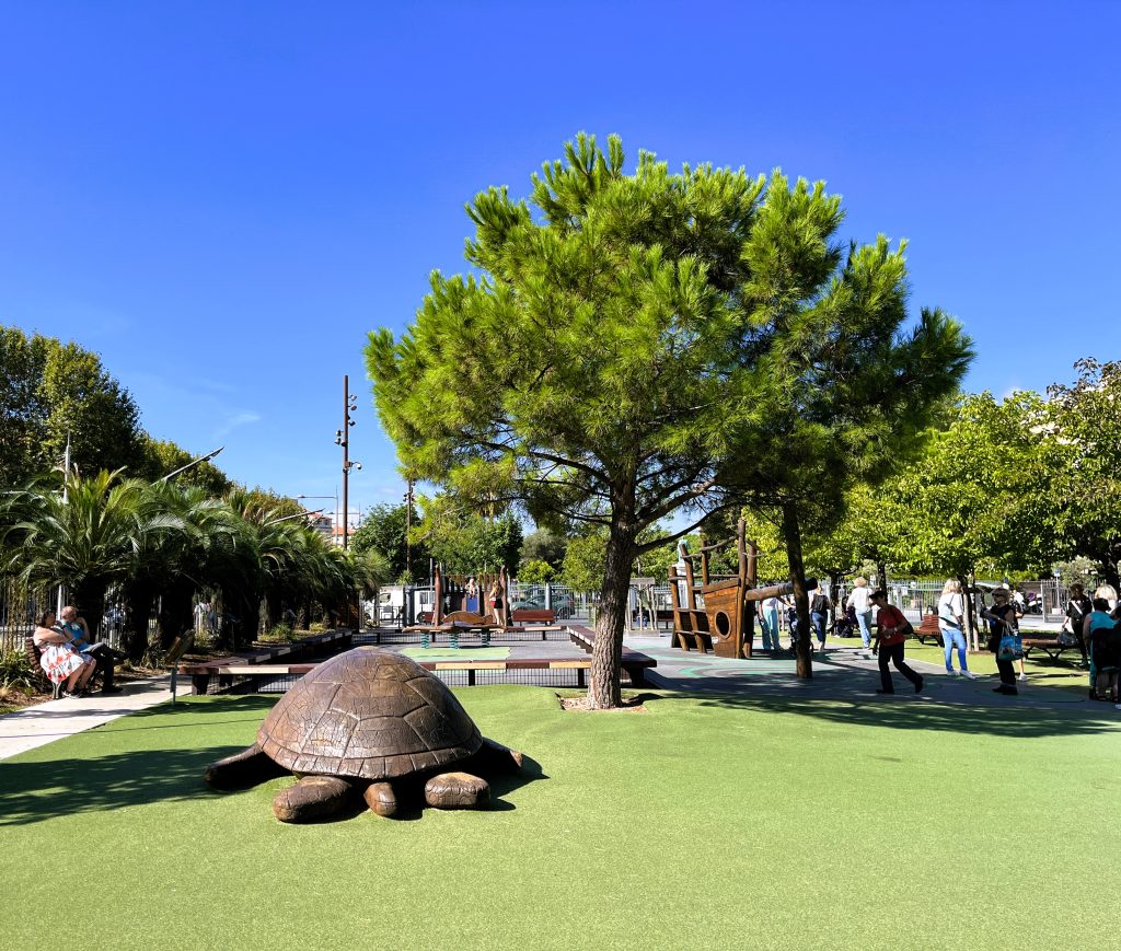 Nice France playground